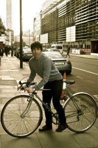 A picture of Will with a bike - the last one got 700+ views, so fingers crossed!